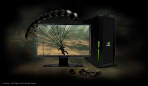 This new Alienware LCD display features support for 3D Vision technology and delivers a compelling 1080p, high-resolution image for the ultimate in 3D gaming.