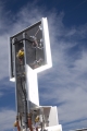 NASA has once again turned to Sandia's National Solar Thermal Test Facility - aka the Solar Tower - to help evaluate new technology for future space shuttle missions. NASA's most recent testing series in early March evaluated the HYpersonic AeroTHermodynamic InfraRed Measurements (HYTHIRM) systems.