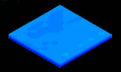 The same substrate after the FJP process