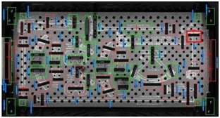 Operator’s view of the medical tray