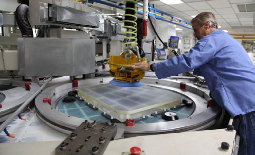 Refurbishing highly durable coated optics requires in-house grinding and polishing capabilities.