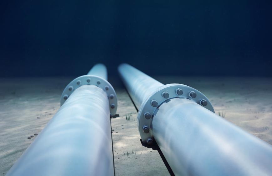 underwater pipeline