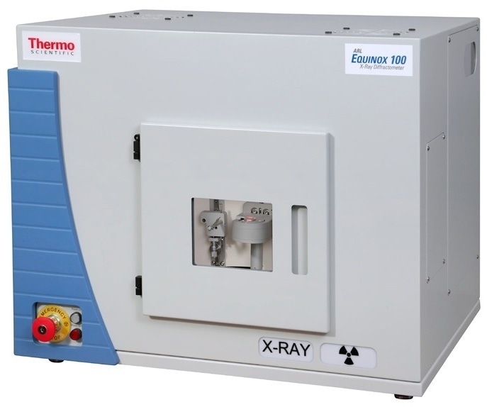 ARL EQUINOX 100 X-ray diffractometer.
