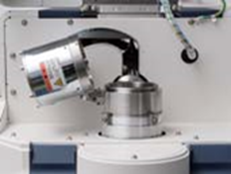 FlexSEM’s electron gun flipped open for direct access to the filament cartridge.