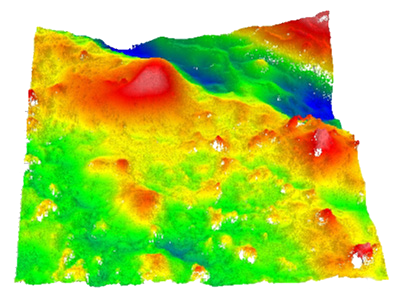 Coherence scanning interferometry for biofilms produces images with larger field of view and lower measurement noise in real-time.