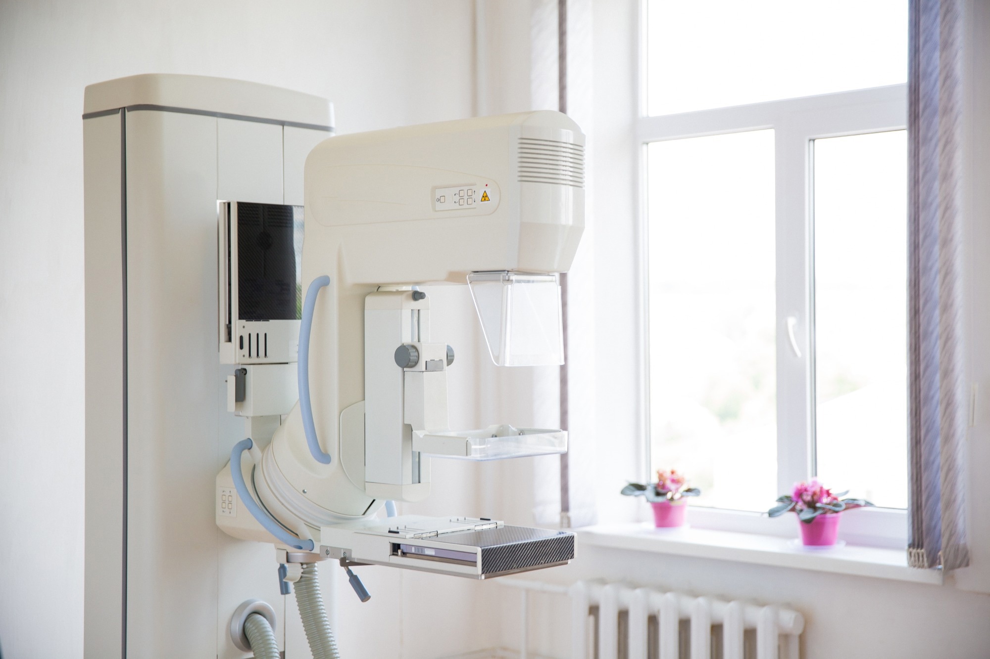 Close-up the equipment of mammalogy in the office of the clinic