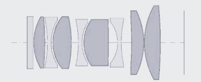 Star Tracker Lens Configuration