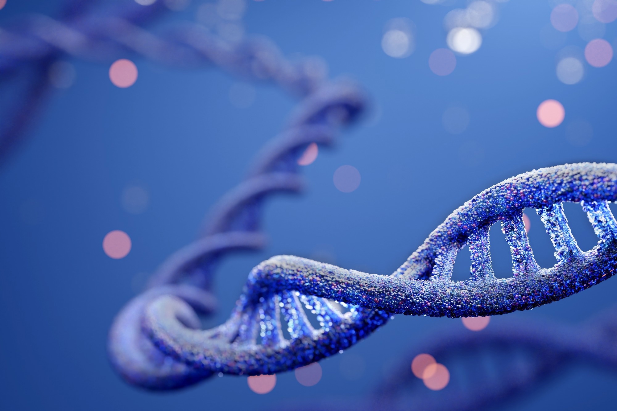 An illustration of a DNA strand