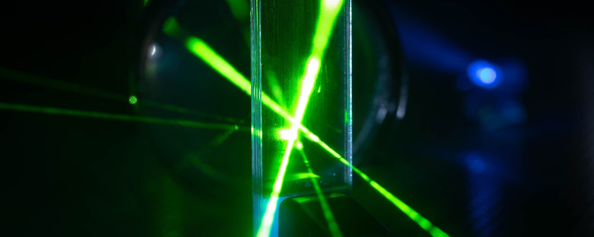 A photonics experiment in a lab