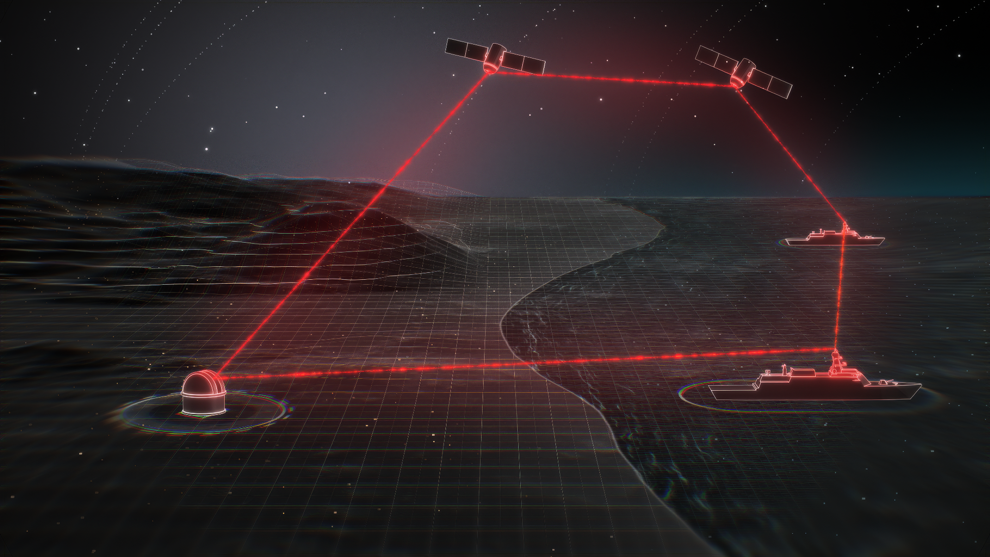 Astrolight provides space-to-ground, space-to-space, ship-to-ship, and ground-based laser links