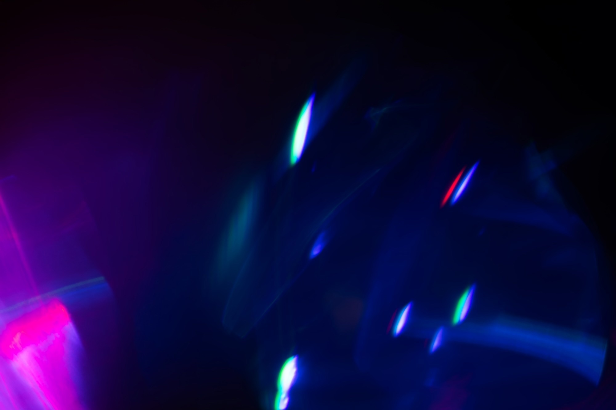 A decorative image of light reflections