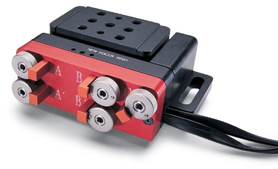 Newport 8081 XYZθxθy Motorized Five-Axis Tilt Aligner