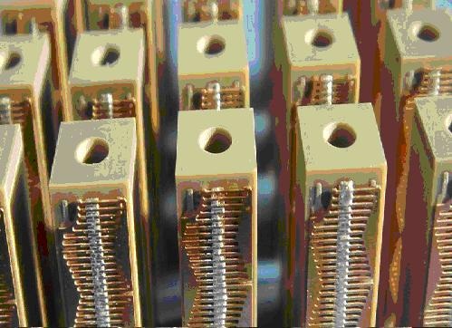 PICMA® Piezo ceramic stack actuators with thru-hole.