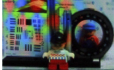 Employing Pinhole-Type Lightfield Monitors to Overcome Chromatic Aliasing