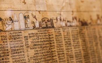 Combining Microscopy and Spectroscopy to Analyze Ancient Egyptian Papyrus