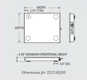 2212 Series Active-Air BenchMate - Self-Stabilizing Anti-Vibration Platforms