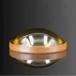 Zinc Selenide (ZnSe) Dome.