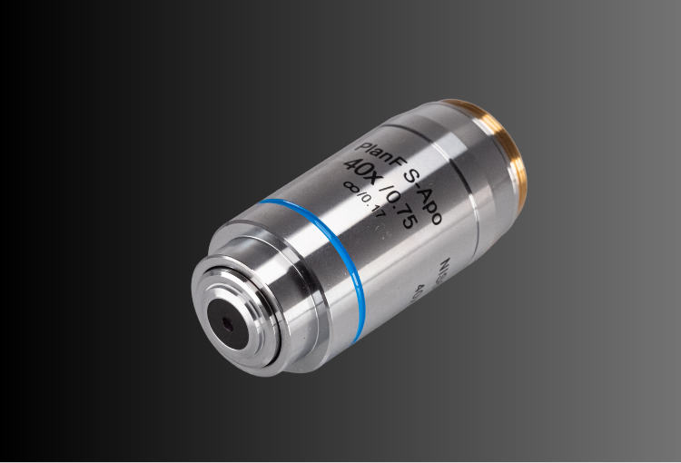 Flat Field Super Achromatic Objective Lens.