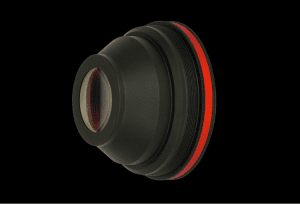 F-theta lens.