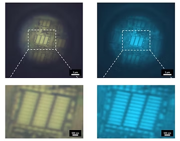 Blue mode illumination