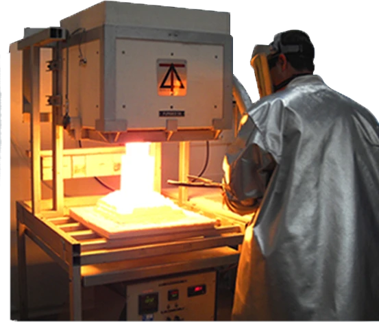 Glass Melt Furnace.