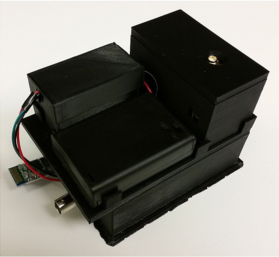 Researchers from Purdue created a portable device that works with smartphones and laptops to do on-site testing for E. coli in food samples.