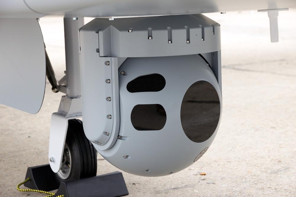camera mounted on drone UAV