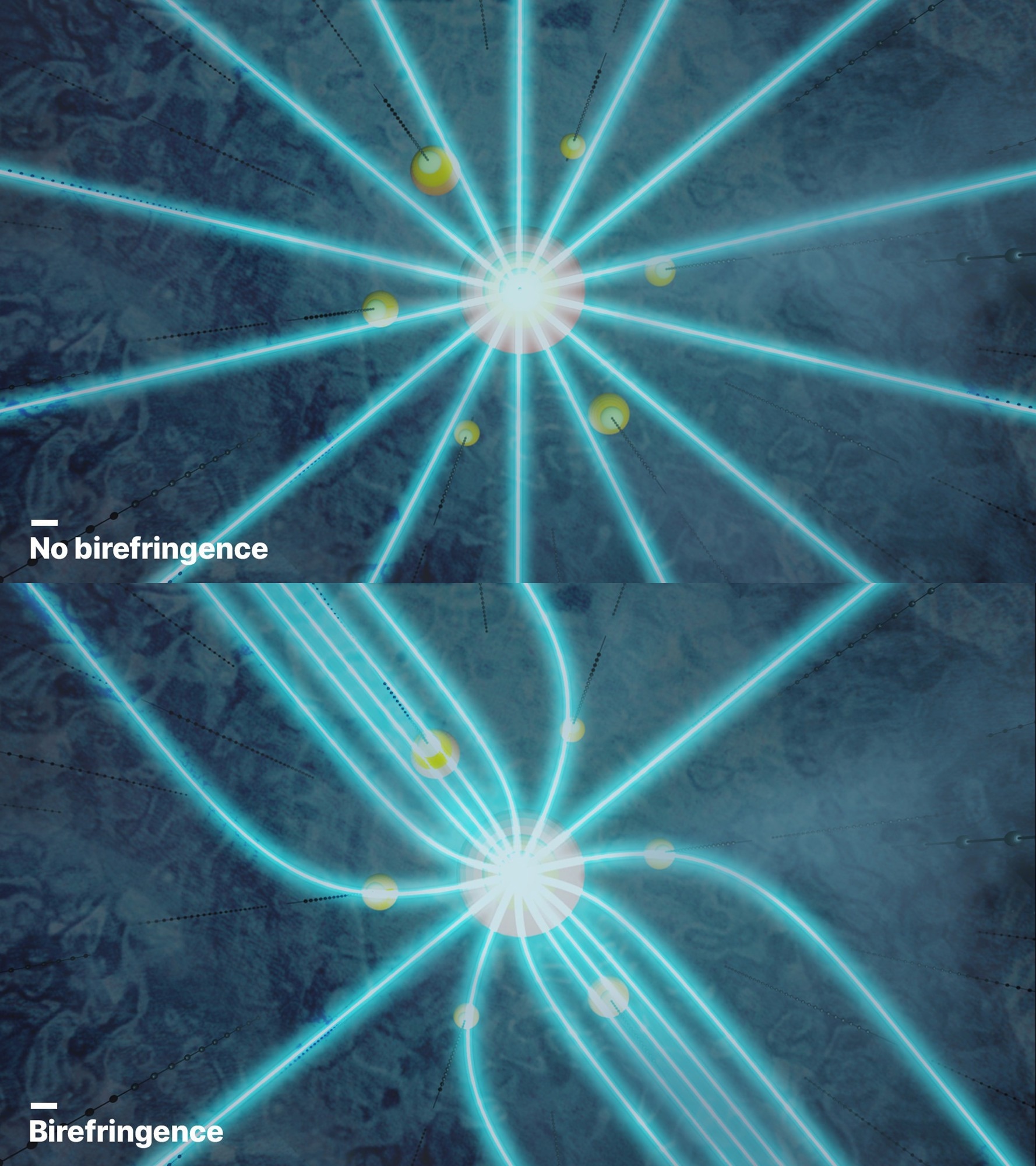Using IceCube, a team of scientists has succeeded in seeing through the Antarctic diffuse ice.