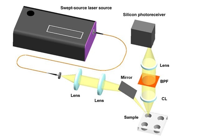 Swept-Source Raman Spectroscopy of Chemical and Biological Materials