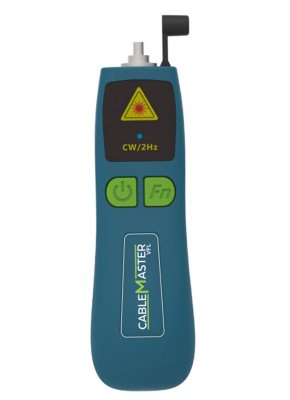 Compact CableMaster VFL Offers Continuity Testing and Fault Location for Fiber Optic Cables