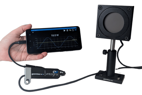 Gentec-EO's Thermal Laser Power Meters Now Compatible with Android Devices