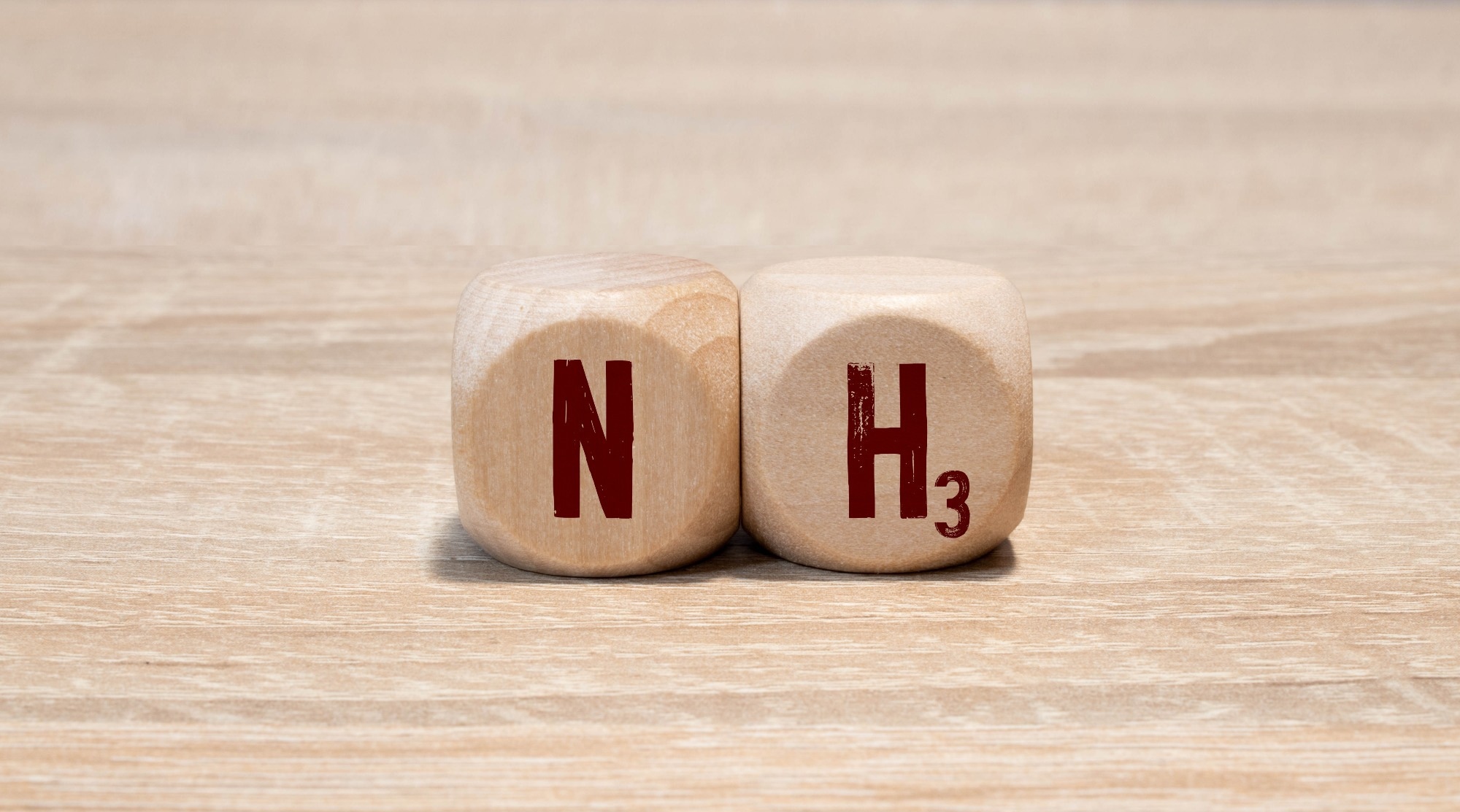 chemical formula of ammonia (NH3)