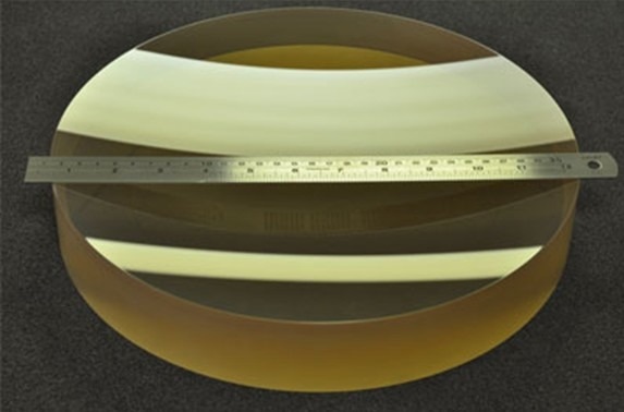 Large diameter, high precision concave spherical mirror
