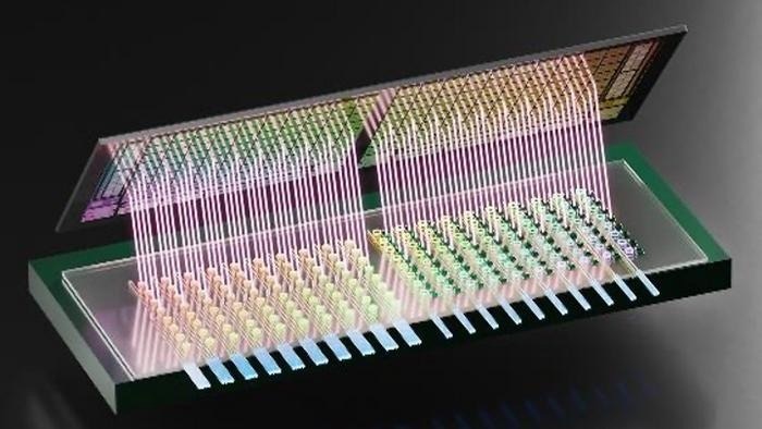 3D Photonic-Electronic Platform for AI Hardware