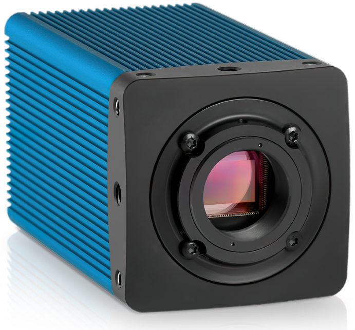 Mikrotron GigE Vision Camera Visualizes Processes Inside Industrial Machinery