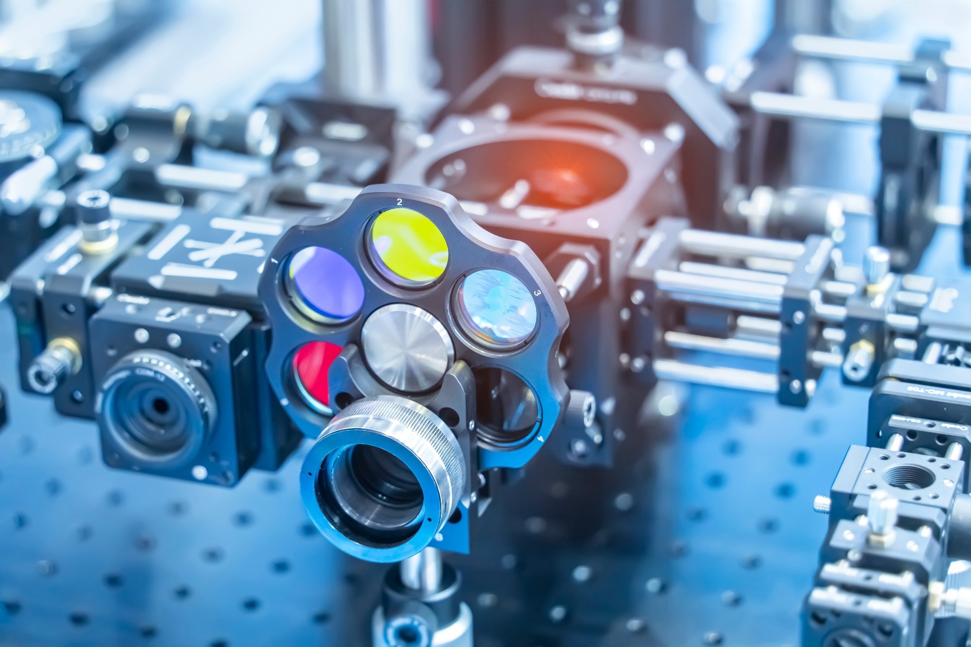 Photo of a piece of optical equipment