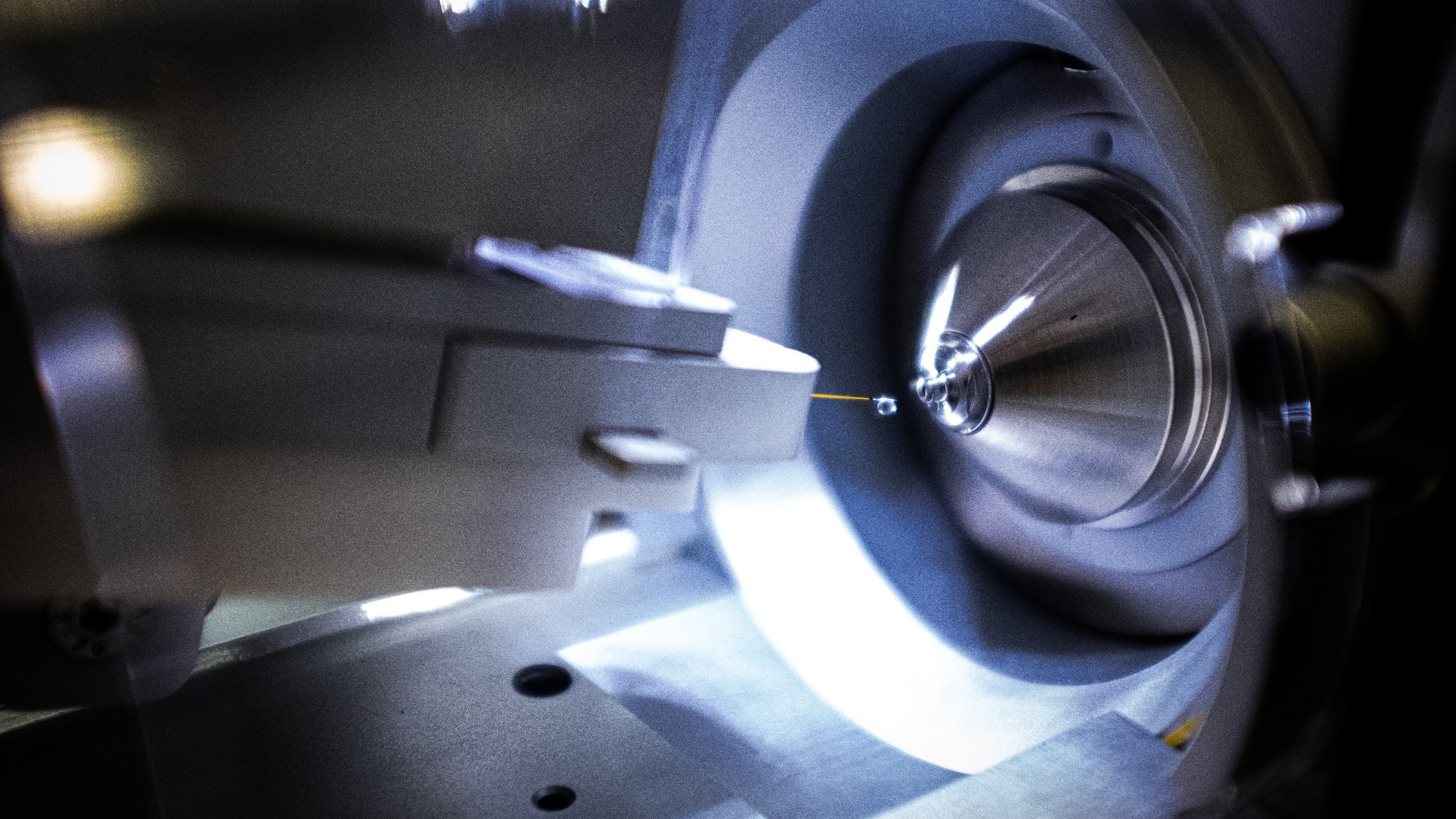 An image of a mass spectrometry source