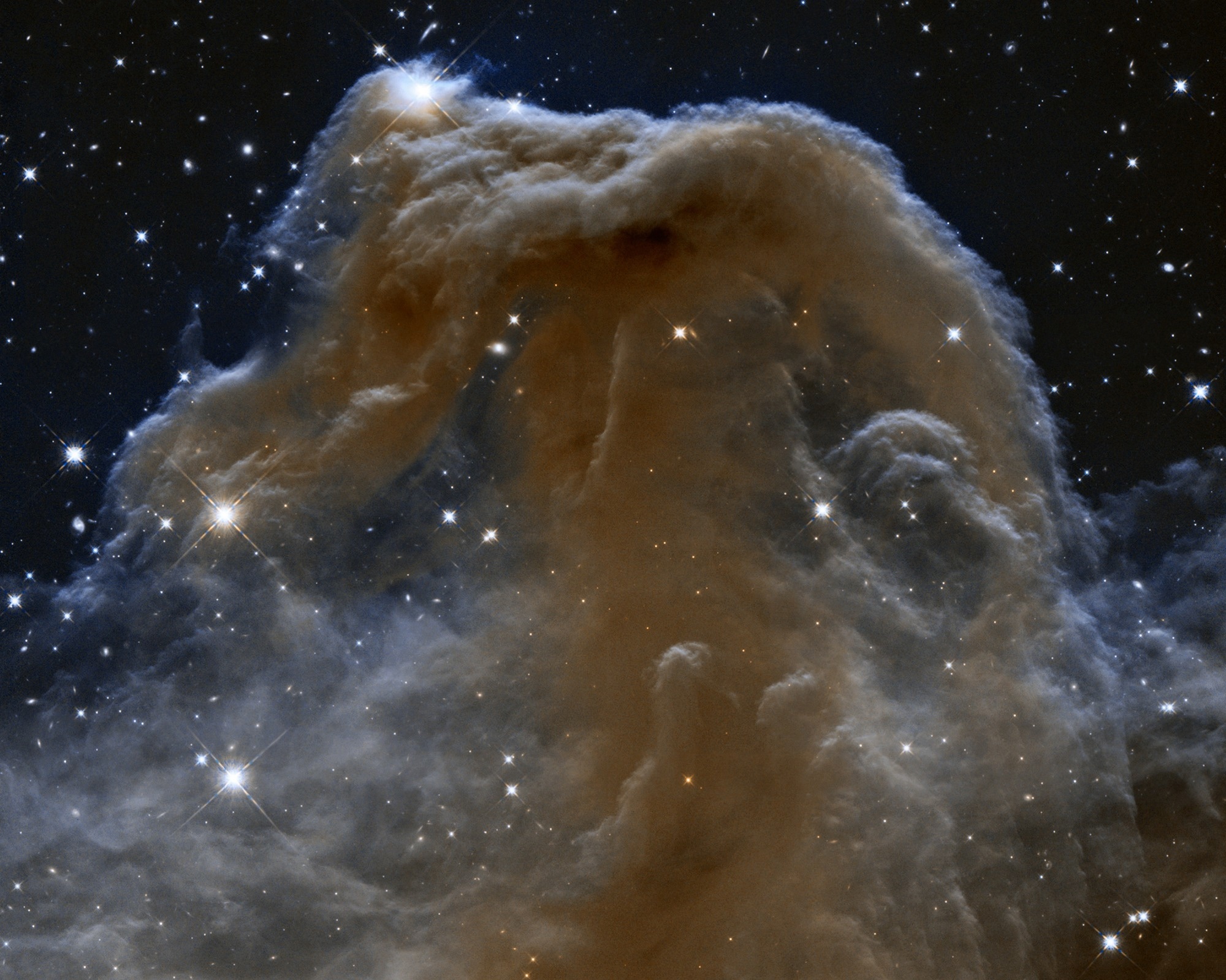 A picture of the Horsehead nebula