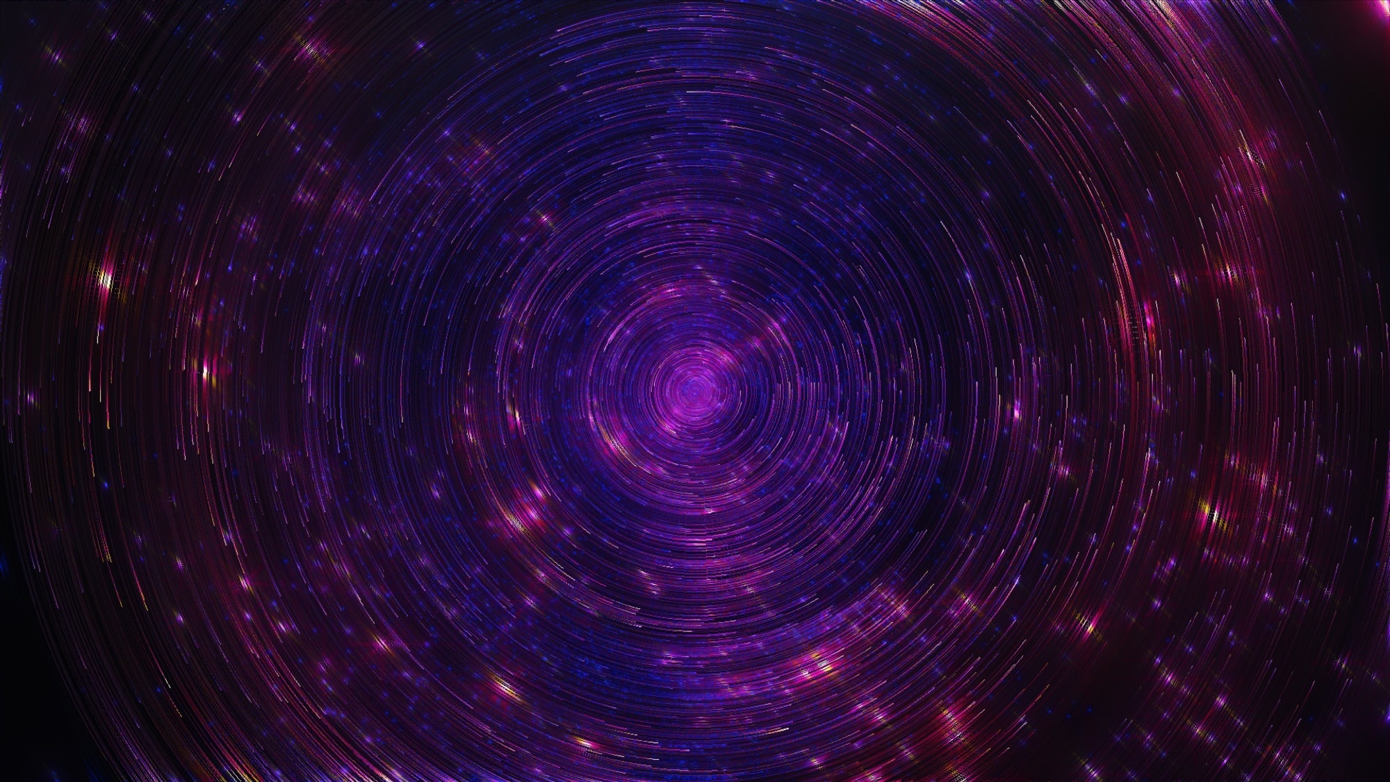 A visualization of a wormhole