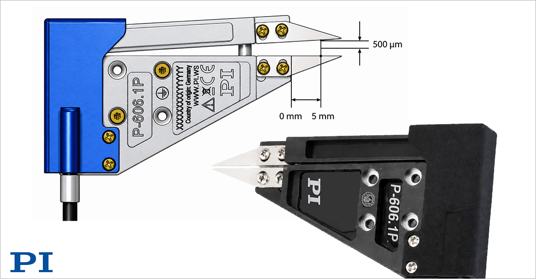Piezo-Gripper for Micro-Optic Components, FAUs Provides Force Feedback
