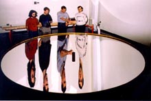 Lunar Liquid Mirror Telescopes