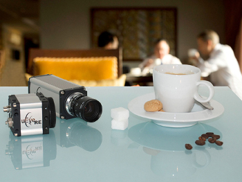 IDS Cameras Used for Coffee Capsule Quality Control