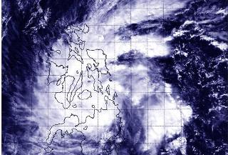 Aqua Satellite Captures Image of Tropical Storm Jangmi Over the Philippines
