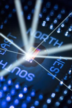 Researchers Fabricate Breakthrough Electronic-Photonic Microprocessors