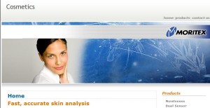 Moritex Launches New Information Rich Website for Cosmeticians and Skin Care Specialists