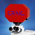 Microscope Spectrophotometer Measures Output from Each OLED Pixel