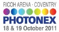 Photonex 2011 - October 18 to 19 at the Ricoh Arena