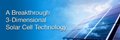 Novel Three-Dimensional Solar Cell with High Conversion Efficiency