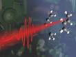 Short Laser Pulses Influence Splitting of Large Molecules