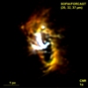 SOFIA Captures Images of Luminous Young Stars Embedded in Dust Cocoons